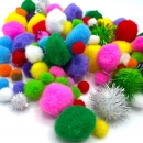 Pompons 50 Stk.